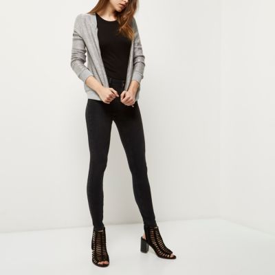 Black Amelie super skinny jeans